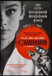 6m150 CAMERAMAN: THE LIFE & WORK OF JACK CARDIFF 1sh '10 image of pretty young Audrey Hepburn!