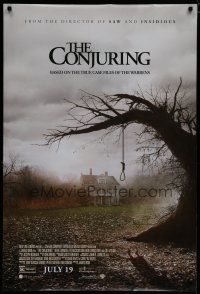 6m180 CONJURING advance DS 1sh '13 based on the true case files of the Ed & Lorraine Warren!