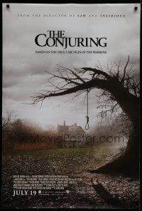 6m181 CONJURING int'l advance DS 1sh '13 based on the true case files of the Ed & Lorraine Warren!