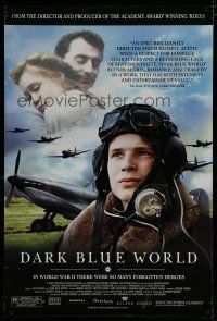 6m198 DARK BLUE WORLD 1sh '01 Tmavomodry svet, cool image of fighter pilot & aircraft!
