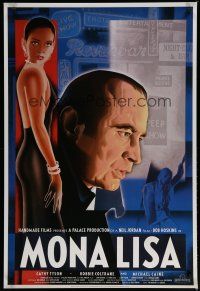 6m569 MONA LISA English 1sh '86 Neil Jordan, art of Bob Hoskins & Cathy Tyson by Lucinda Cowell!
