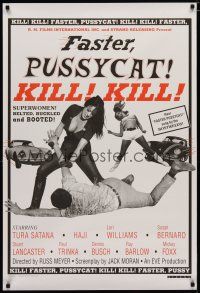 6m279 FASTER, PUSSYCAT! KILL! KILL! 1sh R95 Russ Meyer's ode to the violence in women, Tura Satana