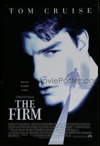 6m285 FIRM 1sh '93 Tom Cruise on the run, Sydney Pollack directed, lawyers!