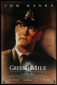 6m351 GREEN MILE advance DS 1sh '99 Tom Hanks, Michael Clarke Duncan, Stephen King fantasy!