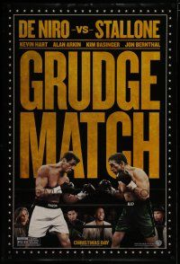6m356 GRUDGE MATCH teaser DS 1sh '13 Robert De Niro & Sylvester Stallone in boxing ring!