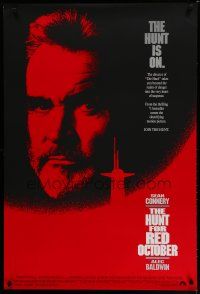 6m412 HUNT FOR RED OCTOBER int'l 1sh '90 Russian military submarine captain Sean Connery!