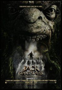6m439 JACK THE GIANT SLAYER teaser DS 1sh '13 Bryan Singer directed CGI, cool image!