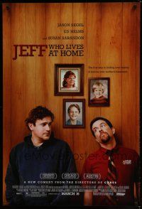 6m448 JEFF WHO LIVES AT HOME advance DS 1sh '11 Ed Helms, Jason Segel in the title role!
