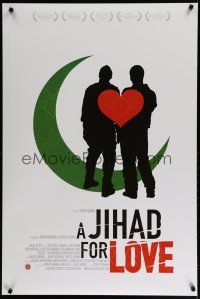 6m451 JIHAD FOR LOVE 1sh '08 Parvez Sharma directed gay homosexual Muslim documentary!
