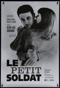 6m487 LE PETIT SOLDAT 1sh R13 Jean-Luc Godard directed, Michael Subor, Anna Karina!