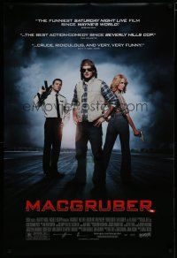 6m525 MACGRUBER DS 1sh '10 Will Forte in the title role, sexy Kristen Wiig, Ryan Phillippe!