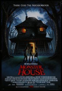 6m570 MONSTER HOUSE advance DS 1sh '06 there goes the neighborhood, see it in 3-D!