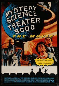 6m584 MYSTERY SCIENCE THEATER 3000: THE MOVIE 1sh '96 MST3K, sci-fi art from This Island Earth!