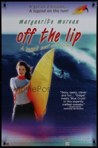 6m606 OFF THE LIP 1sh '04 Marguerite Moreau, Mackenzie Astin, girl on a surfing mission!