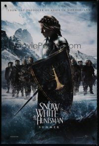 6m729 SNOW WHITE & THE HUNTSMAN summer style teaser DS 1sh '12 cool image of Kristen Stewart!