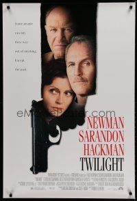 6m804 TWILIGHT DS 1sh '97 Paul Newman, Susan Sarandon, Gene Hackman, Stockard Channing!