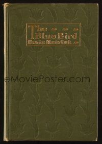 6p270 BLUE BIRD hardcover book '11 notes on the 1908 stage play by Maurice Maeterlinck!