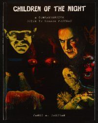 6p274 CHILDREN OF THE NIGHT hardcover book '07 the best full-color guide to horror posters!