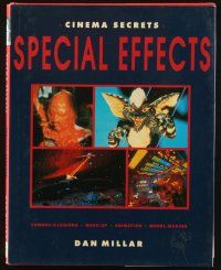 6p275 CINEMA SECRETS SPECIAL EFFECTS hardcover book '90 camera illusions, makeup, animation +more!