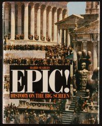 6p285 EPIC hardcover book '90 History on the Big Screen, full-color illustrations!