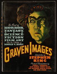 6p317 GRAVEN IMAGES hardcover book '92 the best of horror, fantasy & sci-fi film art!