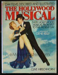 6p329 HOLLYWOOD MUSICAL hardcover book '88 1,344 films described & illustrated from 1927 to 1988!