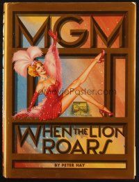 6p350 MGM: WHEN THE LION ROARS hardcover book '91 directors, writers, designers, alternate jacket!