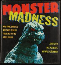 6p351 MONSTER MADNESS hardcover book '98 King King, Godzilla & classic creatures of the screen!