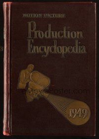 6p355 MOTION PICTURE PRODUCTION ENCYCLOPEDIA hardcover book '49 movie info over the past 5 years!