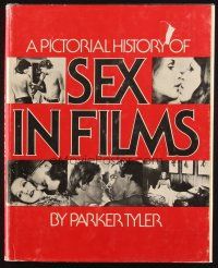 6p377 PICTORIAL HISTORY OF SEX IN FILMS hardcover book '74 nearly 400 images including some nudes!