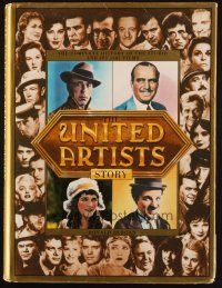 6p412 UNITED ARTISTS STORY hardcover book '86 complete studio history & 1,581 films!