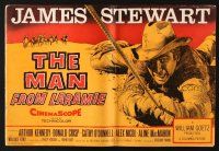 6p702 MAN FROM LARAMIE pressbook '55 cool images of James Stewart, directed by Anthony Mann!