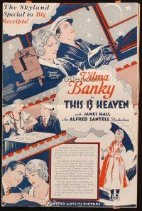 6p874 THIS IS HEAVEN pressbook '29 Vilma Banky finds love with James Hall in New York City!