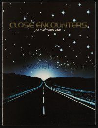 6p156 CLOSE ENCOUNTERS OF THE THIRD KIND souvenir program book '77 Steven Spielberg sci-fi classic!