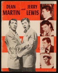 6p159 DEAN MARTIN/JERRY LEWIS stage show souvenir program book '51 early images of the comedy duo!
