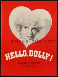 6p187 HELLO DOLLY stage play souvenir program book '65 Carol Channing, Gower Champion!