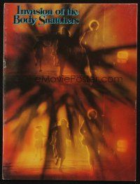 6p191 INVASION OF THE BODY SNATCHERS souvenir program book '78 Philip Kaufman classic remake!
