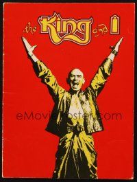 6p195 KING & I stage play souvenir program book '84 Broadway musical, Rodgers & Hammerstein!