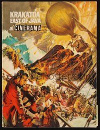6p197 KRAKATOA EAST OF JAVA souvenir program book '69 day that shook Earth to its core, Cinerama