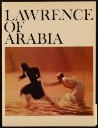 6p198 LAWRENCE OF ARABIA program book '63 David Lean classic starring Peter O'Toole!