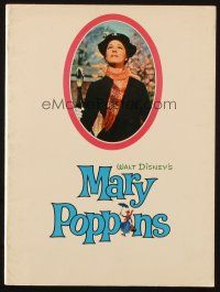 6p207 MARY POPPINS souvenir program book '64 Julie Andrews & Dick Van Dyke in Disney's classic!
