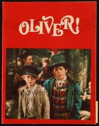 6p214 OLIVER souvenir program book '69 Charles Dickens, Mark Lester, Shani Wallis, Carol Reed!