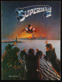 6p237 SUPERMAN II souvenir program book '81 Christopher Reeve, Terence Stamp, Gene Hackman!