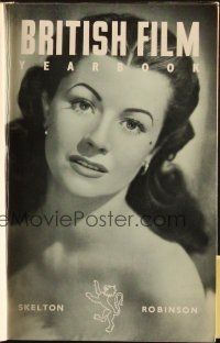 6p271 BRITISH FILM YEARBOOK 1949-50 English hardcover book '50 filled with images & information!