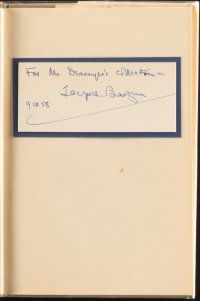 6p369 OF HUMAN FREEDOM signed bookplate in hardcover book '64 by author Jacques Barzun!