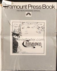 6p496 CHINATOWN pressbook '74 Jack Nicholson & Faye Dunaway, directed by Roman Polanski!