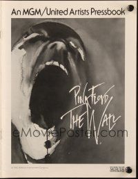 6p905 WALL pressbook '82 Pink Floyd, Roger Waters, classic rock & roll art by Gerald Scarfe!