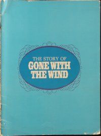 6p176 GONE WITH THE WIND souvenir program book R67 Clark Gable, Vivien Leigh, all-time classic!