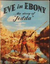 6p194 JEDDA THE UNCIVILIZED Australian program book '56 Eve in Ebony, the story of Ngarla Kunoth!