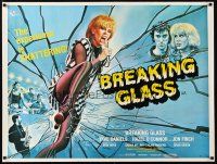 6r134 BREAKING GLASS British quad '80 Hazel O'Connor is outrageous & rebellious, post punk!